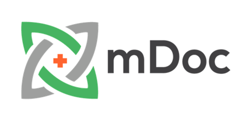 A logo of the mdot.