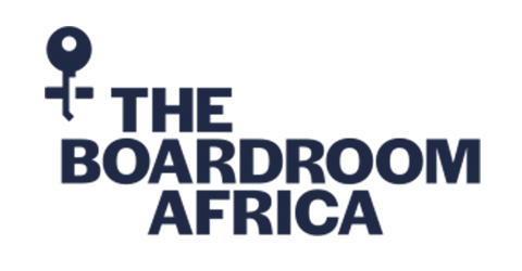 A logo of the boardroom africa