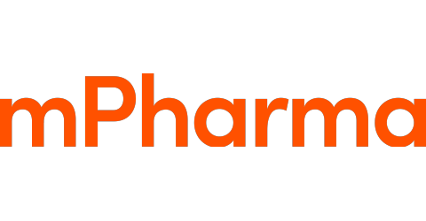 A black background with the word pharm written in orange.