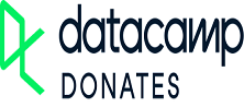 A logo for datacard donates.