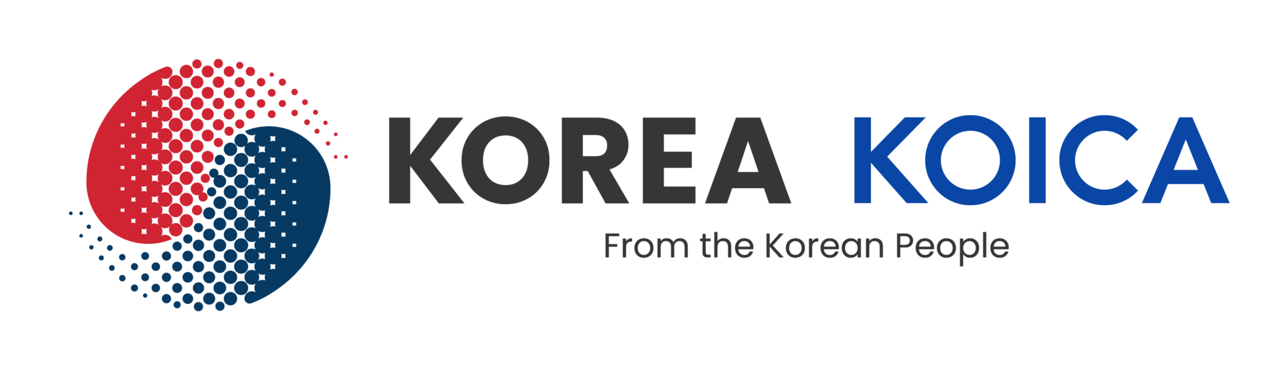 ★KOREA KOICA (horizontal blue)